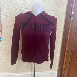 Burgundy, Victorias Secret Pink 2-piece set